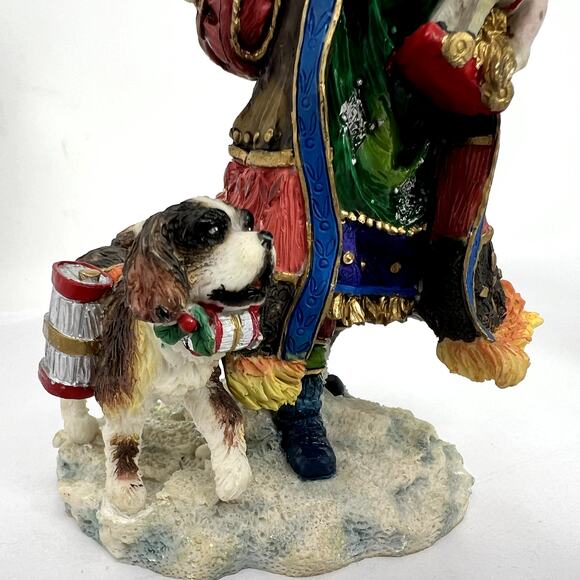 Lot 2 Roman Inc Galleria Lucchese Swiss Spanish Legend Santa 1997 VTG Christmas - Picture 11 of 16